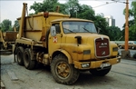 MAN-Büssing Diesel 30-230 (30 Tonnen-230 PS) Transport Lkw für Baustellenmaterial in den Achtzigern in Düsseldorf