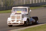 Renn-Truck 87 unbekannter Marke im Jahre 1991 auf dem Nürburgring
